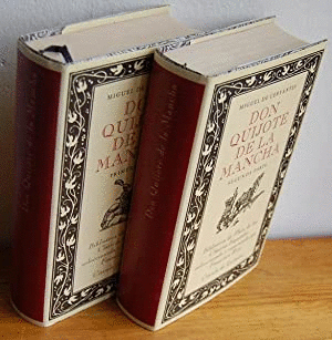 DON QUIJOTE DE LA MANCHA (2 VOLUMENES TAPA DURA)