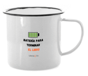 TAZA METALICA (BATERÍA PARA TERMINAR EL LIBRO)