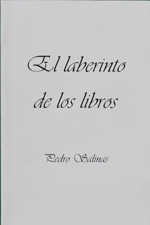 EL LABERINTO DE LOS LIBROS (LA PORTADA ES BLANCA)