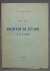 GUÍA DE LOS ARCHIVOS DE ESTADO ITALIANOS (LIBRO IN TONSO)