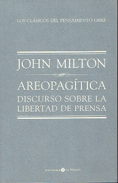 AREOPAGÍTICA. DISCURSO SOBRE LA LIBERTAD DE PRENSA (FORRADO)