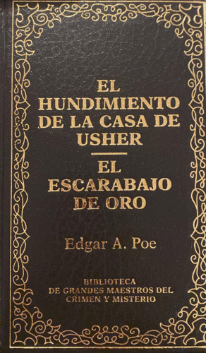 EL HUNDIMIENTO DE LA CASA DE USHER / EL ESCARABAJO DE ORO (TAPA DURA)
