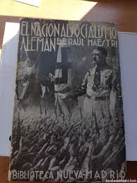 EL NACIONAL-SOCIALISMO ALEMÁN (CUBIERTA FATIGADA Y HOJAS AMARILLENTAS)