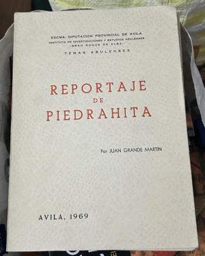 REPORTAJE DE PIEDRAHITA