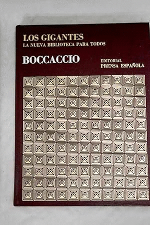 BOCCACCIO (TAPA DURA)