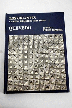 QUEVEDO (TAPA DURA)
