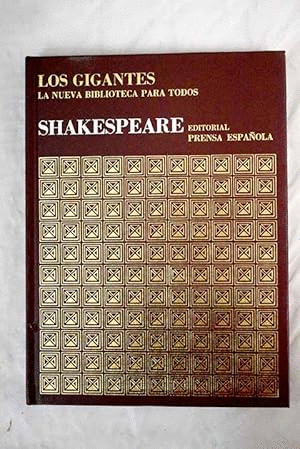 SHAKESPEARE (TAPA DURA)