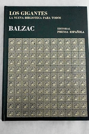 BALZAC (TAPA DURA)