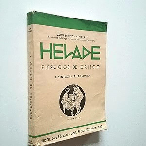 AOHNA. EJERCICIOS DE GRIEGO. SEGUNDO CURSO