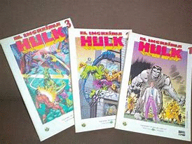 EL INCREIBLE HULK 1,2 Y 3