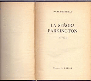 LA SEÑORA PARKINGTON (TAPA DURA CON SOBRECUBIERTA ILUSTRADA)