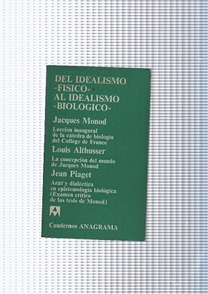 DEL IDEALISMO
