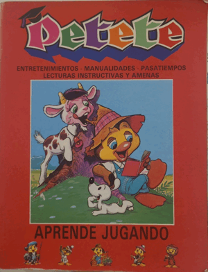 PETETE (ROJO) (SEÑALES DE MUCHO USO) (FOTO REAL)