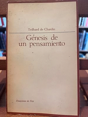 GÉNESIS DE UN PENSAMIENTO (LOMO ESTRIADO)