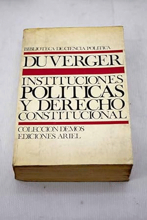 INSTITUCIONES POLITICAS Y DERECHO CONSTTUCIONAL