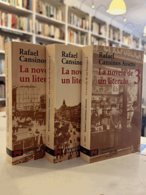 NOVELA DE UN LITERATO. 3 VOLÚMENES