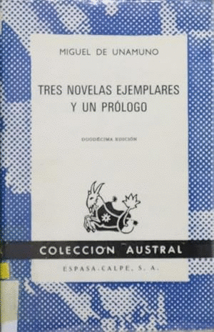 TRES NOVELAS EJEMPLARES Y UN PROLÓGO