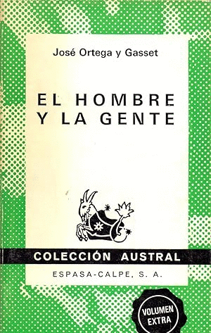 EL HOMBRE Y LA GENTE (FORRADO)