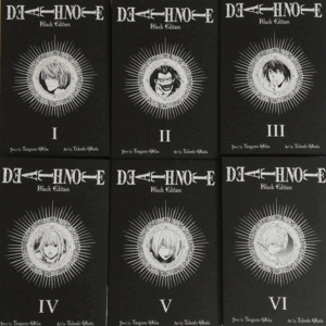 DEATH NOTE. BLACK EDITION (TOMOS DEL I AL VI. COMPLETA EN ESPAÑOL)