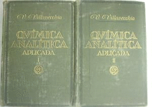 TRATADO DE QUÍMICA ANALÍTICA APLICADA 2 TOMOS (TAPA DURA)(SEÑALES DE USO)