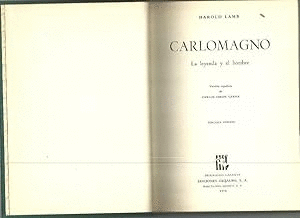 CARLOMAGNO (TAPA DURA)