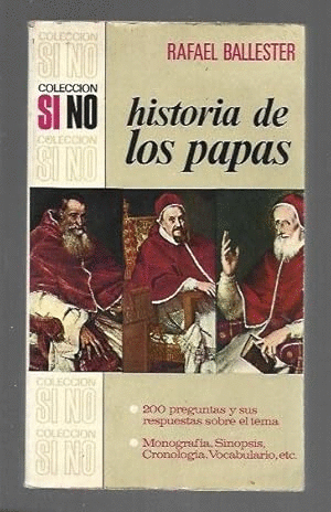 HISTORIA DE LOS PAPAS (HOJAS AMARILLENTAS)