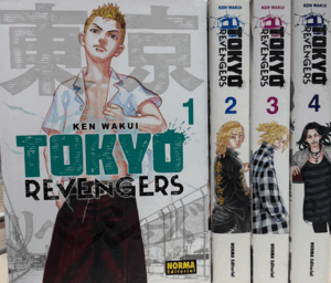 TOKYO REVENGERS TOMO 1, 2 , 3 Y 4