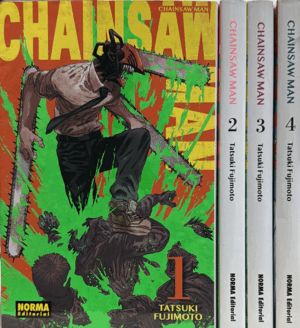 CHAINSAW MAN - TOMOS: 1, 2, 3 Y 4