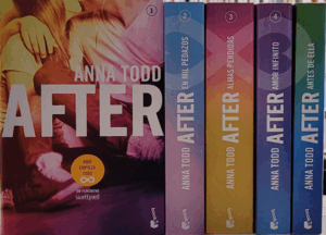 SAGA AFTER (EL 1º TAPA DURA, 2, 3, 4 Y 5 TAPA BLANDA)