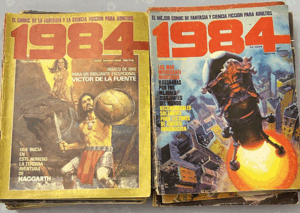 LOTE 28 NÚMEROS DE LA  REVISTA 1984.