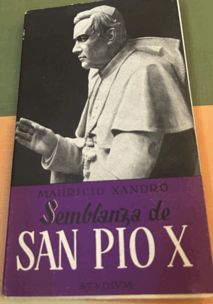 SEMBLANZA DE SAN PÍO X (DEDICATORIA)
