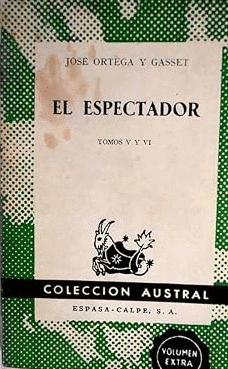 EL ESPECTADOR TOMOS V Y VI (PEGATINA EN PORTADA)