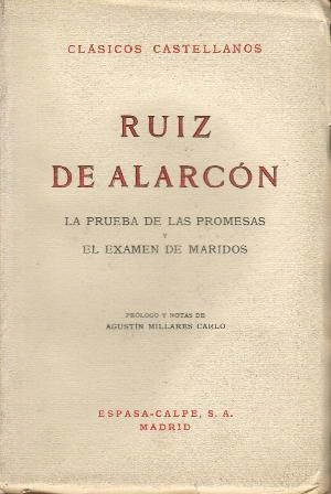LA PRUEBA DE LAS PROMESAS/EL EXÁMEN DE MARIDOS (CUBIERTA DESLUCIDA)
