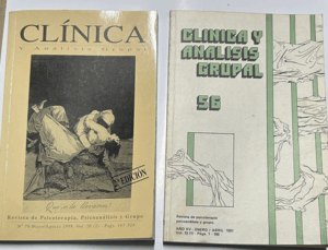 PACK 30 NÚMEROS DE LA REVISTA CLÍNICA Y ANÁLIISIS GRUPAL