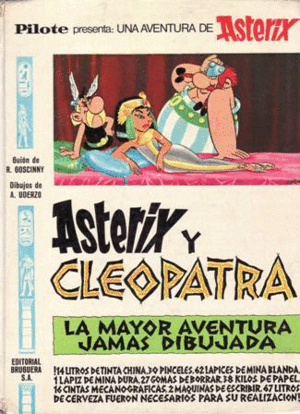 ASTERIX Y CLEOPATRA (TAPA DURA)(PEQUEÑAS MARCAS EN EL LOMO)