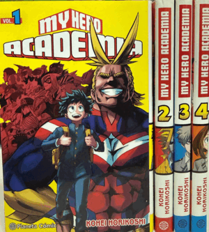 MY HERO ACADEMIA ( TOMOS DEL 1 AL 4)