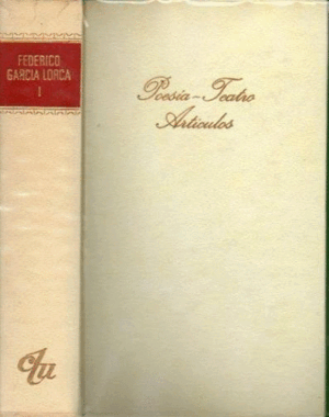 POESÍA, TEATRO, ARTÍCULOS (TAPA DURA)