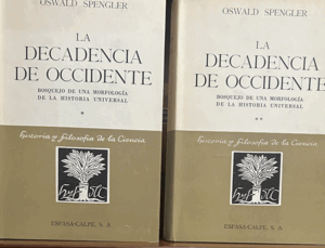 LA DECADENCIA DE OCCIDENTE 2 TOMOS (TAPA DURA)
