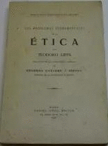 LOS PROBLEMAS FUNDAMENTALES DE LA ÉTICA (CUBIERTA CON SEÑALES DE USO Y LOMO ESTRIADO)
