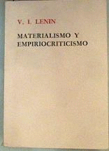 MATERIALISMO Y EMPIRIOCRITICISMO