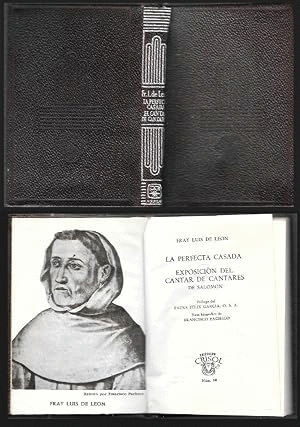 LA PEFECTA CASADA/EL CANTAR DE LOS CANTARES DE SALOMÓN (LIGERAS MARCAS EN LA CUBIERTA)