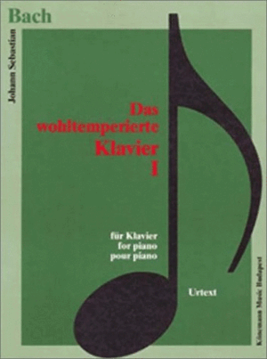 DAS WOHLTEMPERIERTE KLAVIER I. PARA PIANO (PARTITURA
