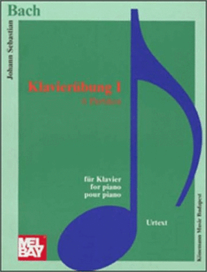 KLAVIERUBUNG I,  6 PARTITEN POUR PIANO (PARTITURA)